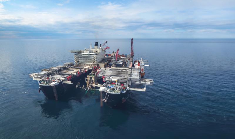 Pipelay on TurkStream.